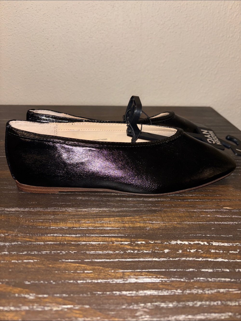 Madden NYC Women’s Black Patent Ballet Flats 7